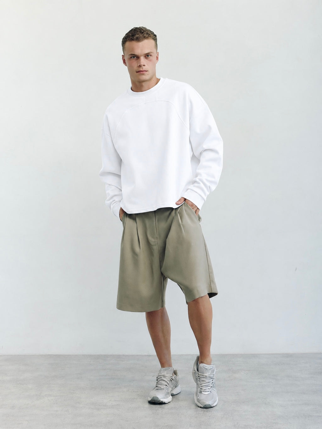 Core white long sleeve