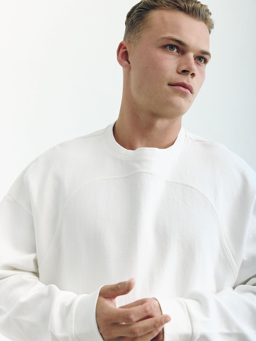 Core white long sleeve