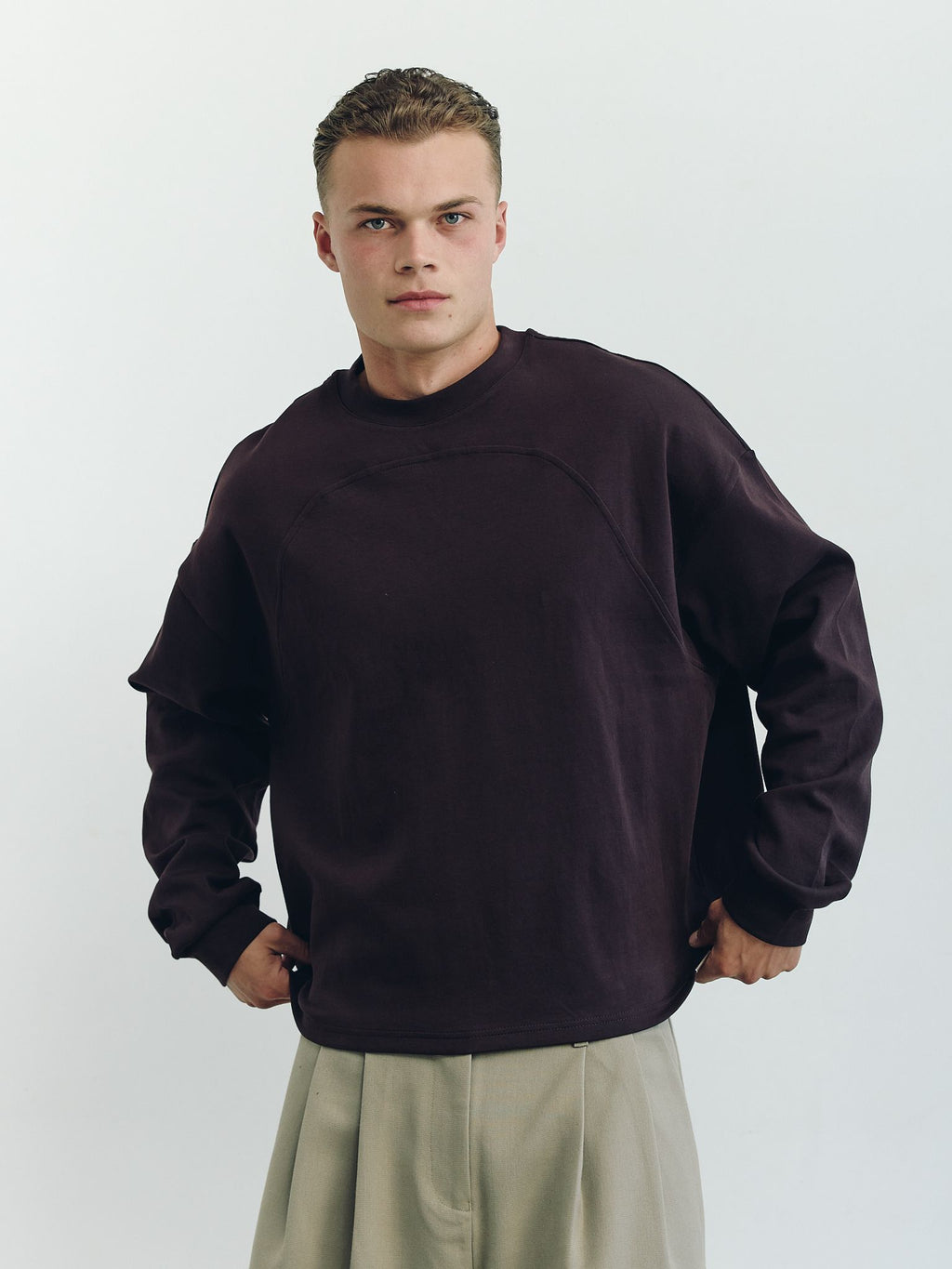Core brown long sleeve